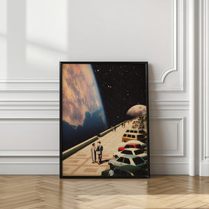 Tablou înramat „Space Promenade” de Taudalpoi