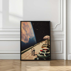 Tablou înramat „Space Promenade” de Taudalpoi