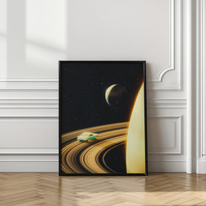 Tablou înramat „Saturn Highway” de Taudalpoi