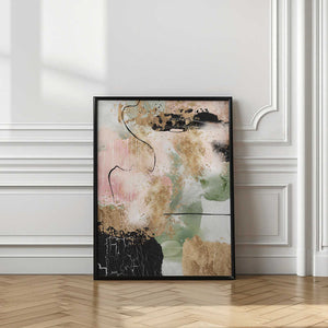 Tablou înramat „Chaos in Bloom-1” de Sally Ann Moss