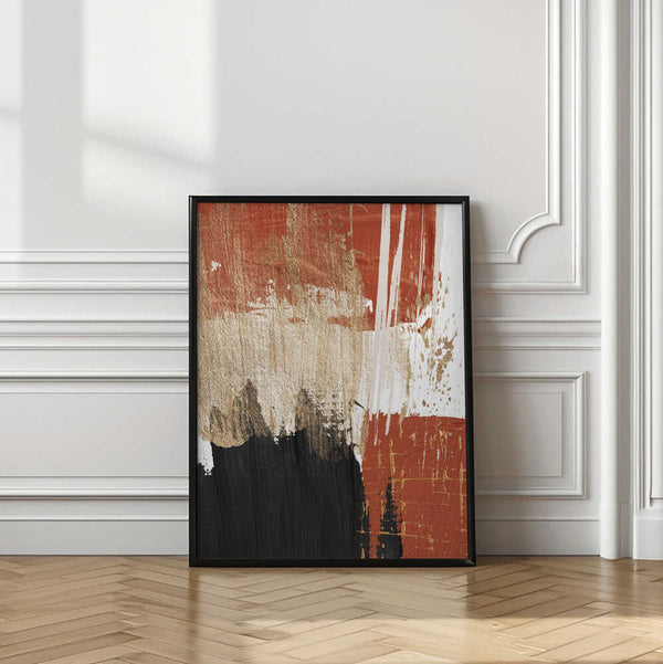 Tablou înramat „Cover of Fire-3” de Sally Ann Moss