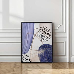 Tablou înramat „Circle of Colour-3” de Sally Ann Moss