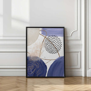 Tablou înramat „Circle of Colour-1” de Sally Ann Moss