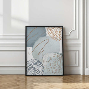 Tablou înramat „Grey Cloud-2” de Sally Ann Moss