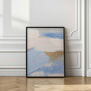 Tablou înramat „Brush Strokes Abstract Painting” de Melloi Art Prints