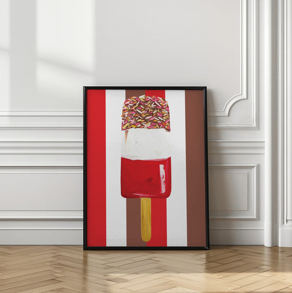 Tablou înramat „Fab Stripes” de Alice Straker