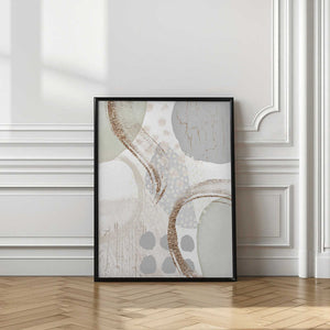 Tablou înramat „Smooth Neutral 2” de Sally Ann Moss