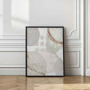 Tablou înramat „Smooth Neutral 1” de Sally Ann Moss