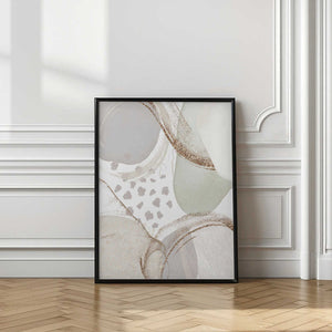 Tablou înramat „Smooth Neutral 3” de Sally Ann Moss