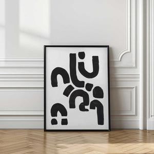 Tablou înramat „Upside Down All Around” de Ejaaz Haniff