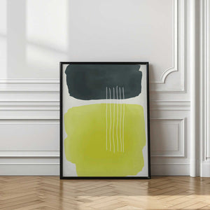 Tablou înramat „Watercolor Shapes Series #2” de jay stanley