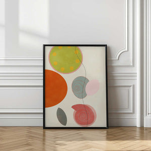 Tablou înramat „Friendly Colors Hilma 1” de Ana Rut Bre