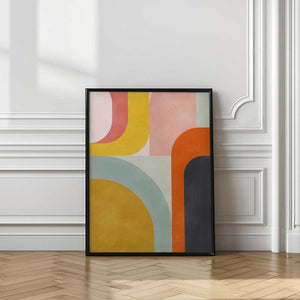 Tablou înramat „Friendly Colors2” de Ana Rut Bre