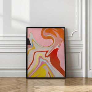 Tablou înramat „Organic Bauhaus Waved2” de Ana Rut Bre