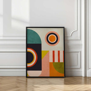 Tablou înramat „Playing Around Shapes 2” de Ana Rut Bre
