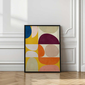 Tablou înramat „Vivid Bauhaus2” de Ana Rut Bre
