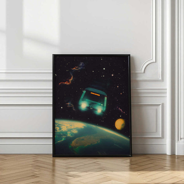 Tablou înramat „The Space Express” de Taudalpoi