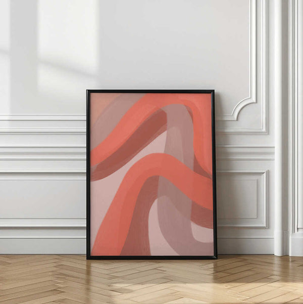 Tablou înramat „Coral III” de Studio Palette
