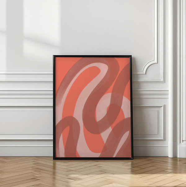 Tablou înramat „Coral V” de Studio Palette