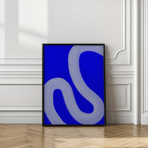 Tablou înramat „Cobalt IV” de Studio Palette