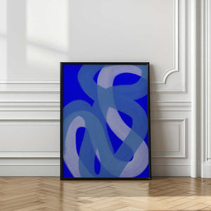 Tablou înramat „Cobalt II” de Studio Palette