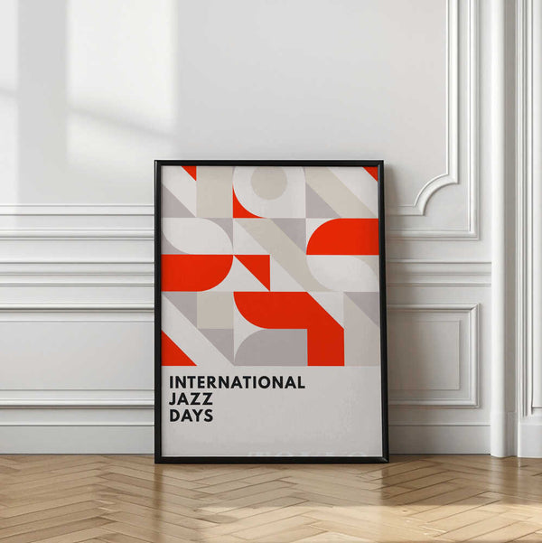 Tablou înramat „Jazz Days Tokyo” de Kubistika
