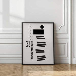 Tablou înramat „Jazzy Days 4” de Kubistika