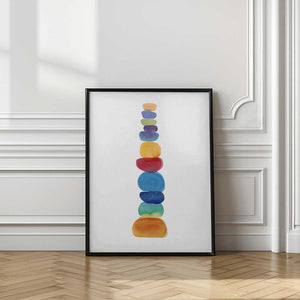 Tablou înramat „Color Tower” de Louise van Terheijden