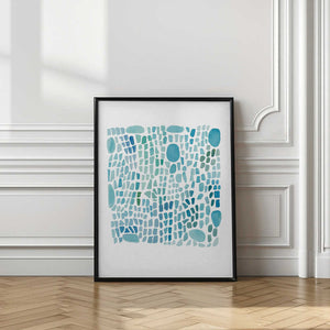 Tablou înramat „Seaglass” de Louise van Terheijden