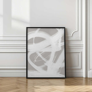 Tablou înramat „Abstract Brush Strokes 6 A1” de Mareike Böhmer