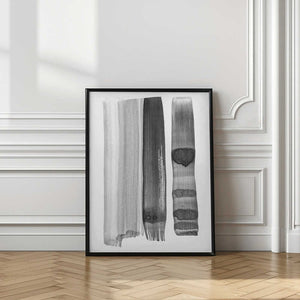Tablou înramat „Monochrome Strokes” de Shot by Clint