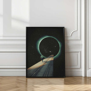 Tablou înramat „Escaping Into the Void” de Frank Moth