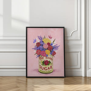 Tablou înramat „Flowers In a vintage Can” de Raissa Oltmanns