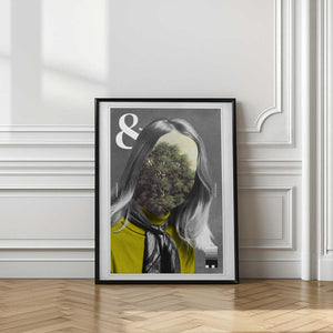 Tablou înramat „And Then I Woke Up A3 Print File” de Famous When Dead