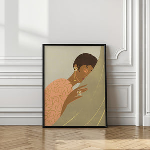 Tablou înramat „The Introvert” de Arty Guava