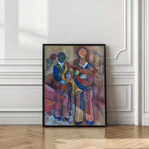 Tablou înramat „The Musicians” de Ricardo Maya