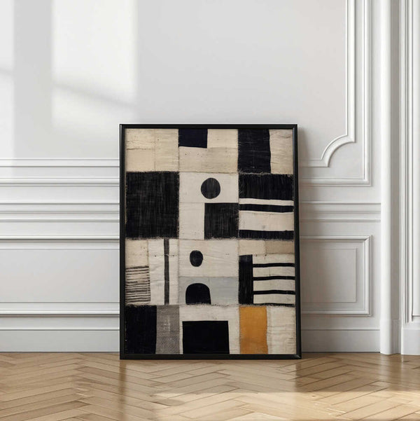 Tablou înramat „Patchwork Symphony” de Treechild