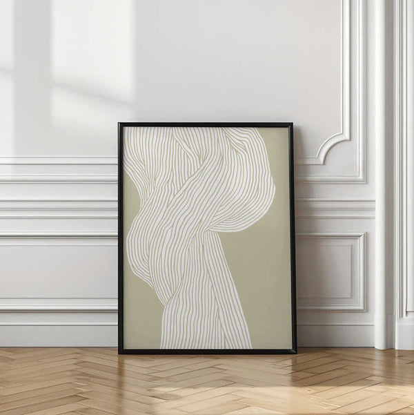 Tablou înramat „Flowing Strands” de Treechild