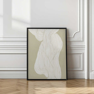 Tablou înramat „Flowing Lines Ballet” de Treechild