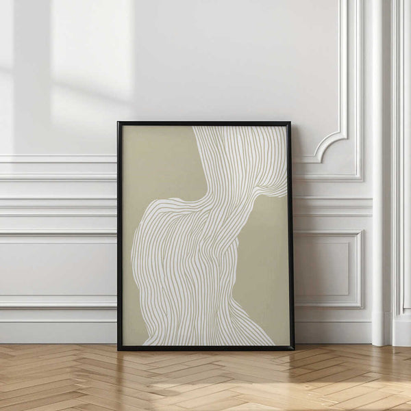 Tablou înramat „Flowing Linescape” de Treechild