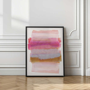 Tablou înramat „Abstract Brush Strokes 45 A1” de Mareike Böhmer