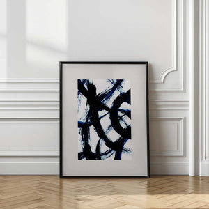 Tablou înramat „Abstract Brush Strokes 98” de Mareike Böhmer