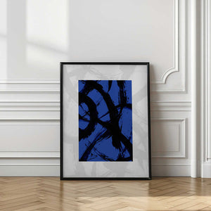 Tablou înramat „Abstract Brush Strokes 98Y” de Mareike Böhmer