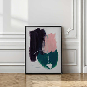 Tablou înramat „Abstract Brush Strokes 10” de Mareike Böhmer