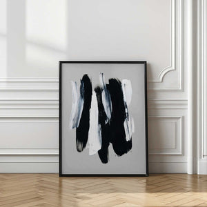 Tablou înramat „Abstract Brush Strokes 12 300dpi” de Mareike Böhmer
