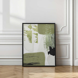 Tablou înramat „Green Dream 2” de Sally Ann Moss