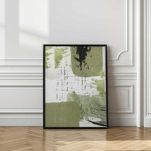 Tablou înramat „Green Dream 1” de Sally Ann Moss