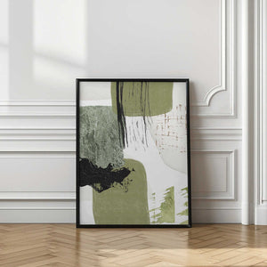 Tablou înramat „Green Dream 3” de Sally Ann Moss