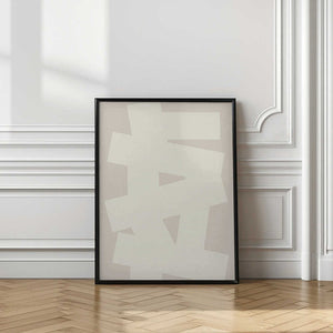 Tablou înramat „Geometricaf Oju 2x3” de Oju Design