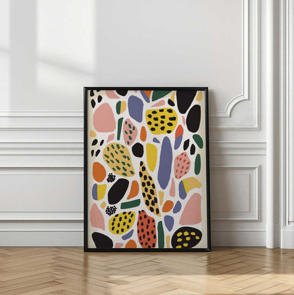 Tablou înramat „Colorful Chaos” de Treechild